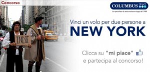concorso columbus volo new york