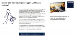 concorso lufthansa passeggeri in tour