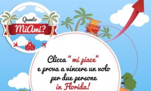 concorso per vincere un volo a miami