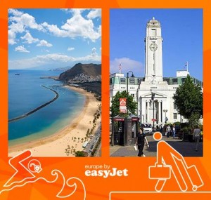 roma tenerife easyjet
