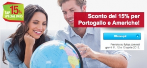 codice sconto TAP