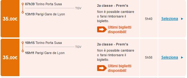 torino parigi treno tgv