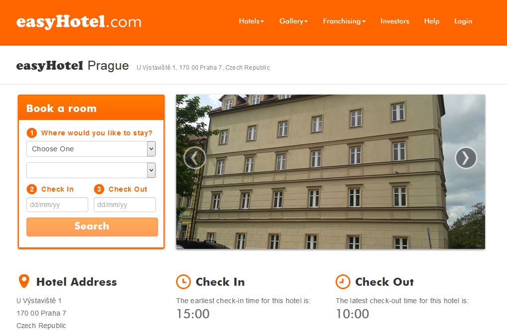 easyhotel praga 2