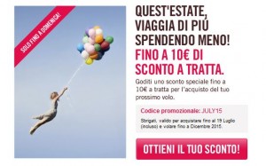 codice sconto volotea estate 2015