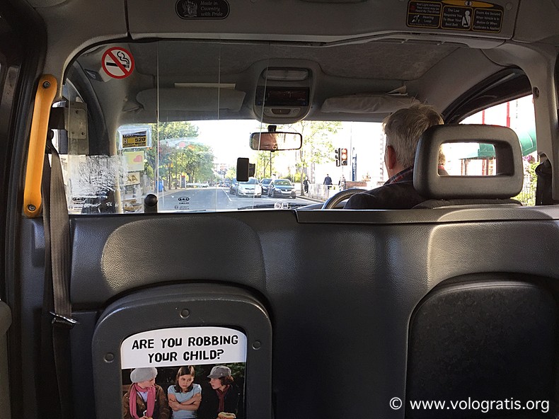 black taxi diario di viaggio a belfast