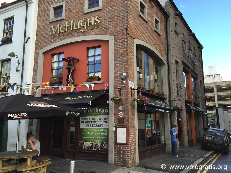 mchughs diario di viaggio a belfast