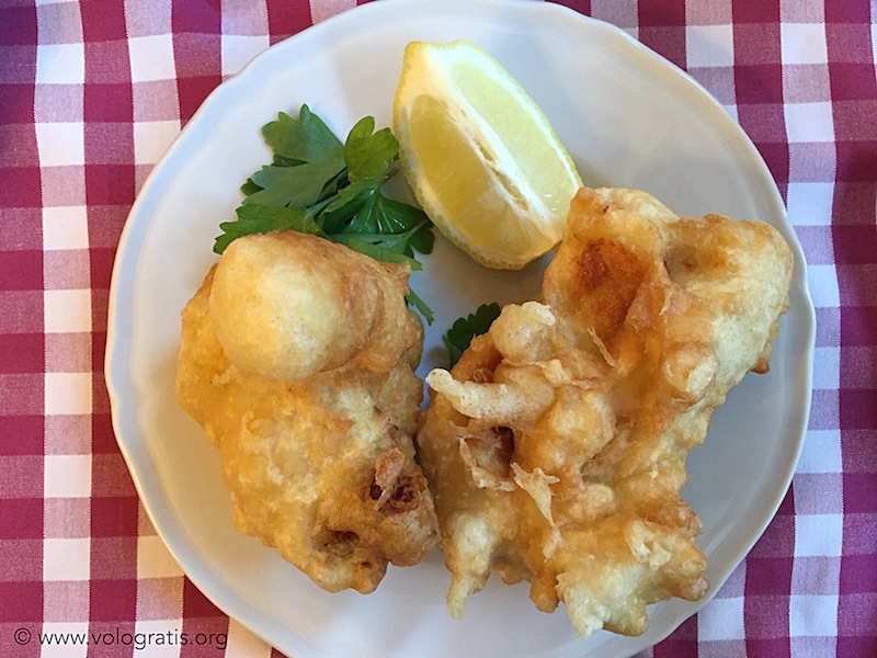 fiori di zucca fritti