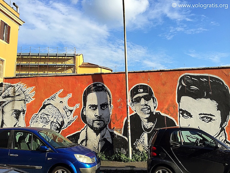 street art ostiense roma wall of fame