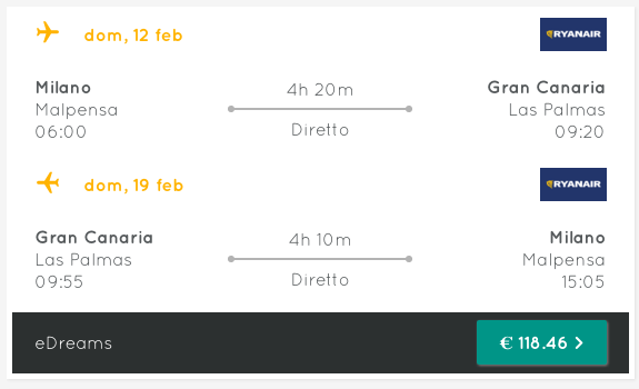 voli low cost canarie
