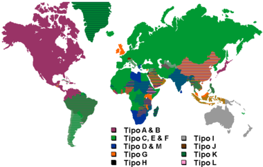 spine elettriche nel mondo