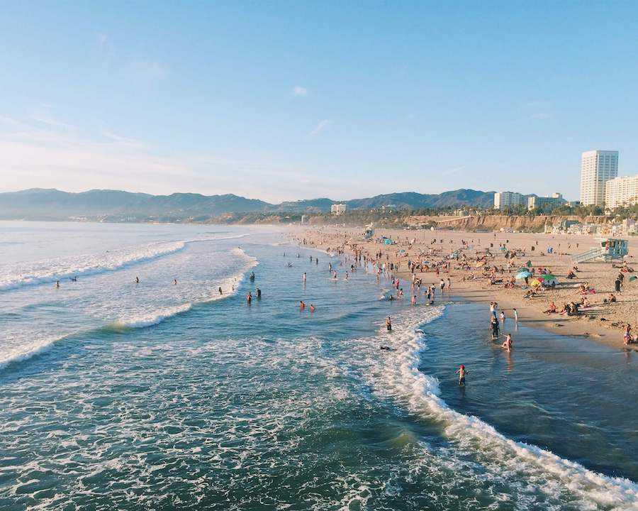 santa monica beach
