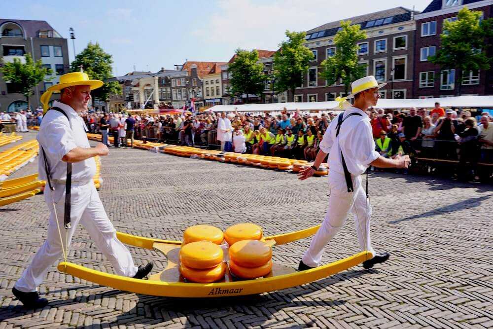 viaggio olanda del nord alkmaar mercato formaggio 3