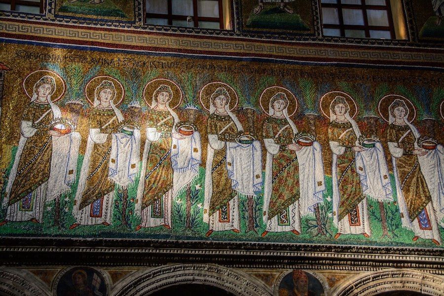 mosaici ravenna patrimonio unesco italia