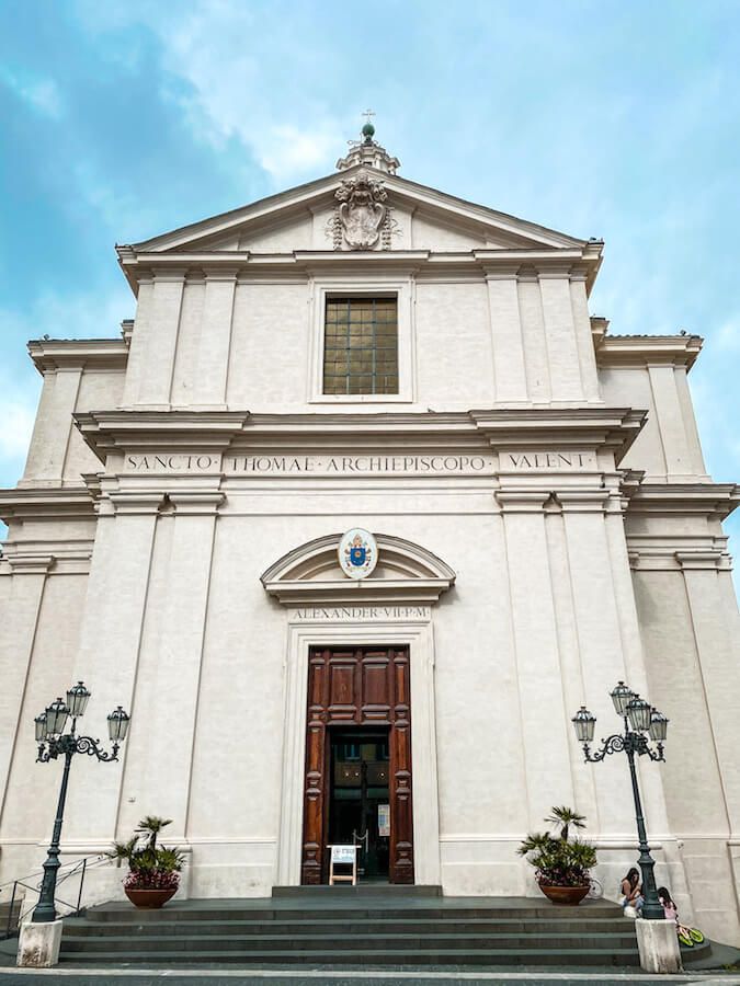 collegiata san tommaso da villanova castel gandolfo