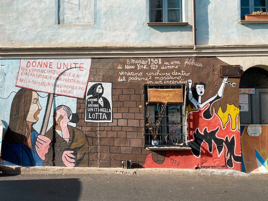 orgosolo murales donne